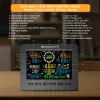FT0365 Wifi Weather Station - Solar-Powered Wireless Weather Monitor with Indoor/Outdoor Temperature, Humidity, Wind, Rain, Barometric Pressure & Weather Forecast