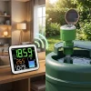 FT0024 Solar Powered Ultrasonic Tank Level Gauge for Liquid Level Monitoring