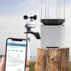 NicetyMeter-WiFi-Wind-&-Weather-Station-0366A-750 FT0366A WiFi Weather Station - Solar Auxiliary Rain & Wind Gauge | Indoor Outdoor Temperature Humidity Barometer with Wunderground Upload