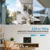 WiFi Weather Station FT0320-025T-04 FT0320-025T WiFi Weather Station - Wireless Indoor Outdoor Thermometer Hygrometer with Wind Speed, Rain Gauge, UV & Sunlight Monitor, Weather Forecast, Data Upload to Wunderground, Support up to 8 T/H Sensors
