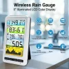 Wireless Rain Gauge Weather Station with Thermometer, Hygrometer, Barometer & Alarm-2 FT0207 Wireless Weather Station Rain Gauge — Independent Station Optimized Copy