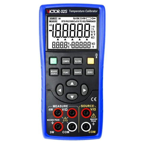 Thermocouple and RTD calibrator 02S