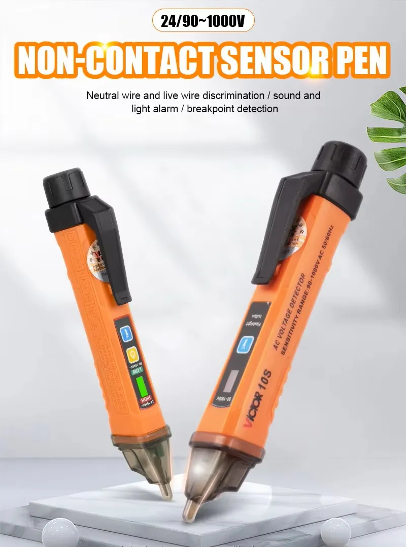 Non-Contact Voltage Detector Pen 10S & 11S