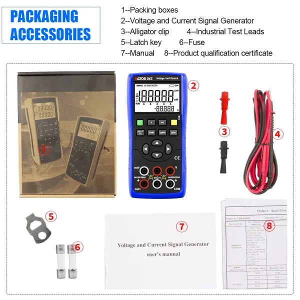 NEW Voltage/mA Source 30mA Current Simulation Calibrator 04S