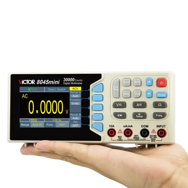 Bench-top Digital Multimeter NEW 30000 Counts VICTOR 8045mini