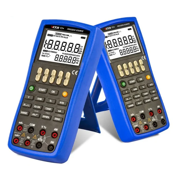 High-Precision Process Signal Source & Calibrator 0.02% Accuracy DCV / DCMA / Ohm / TC / RTD / USB 11+