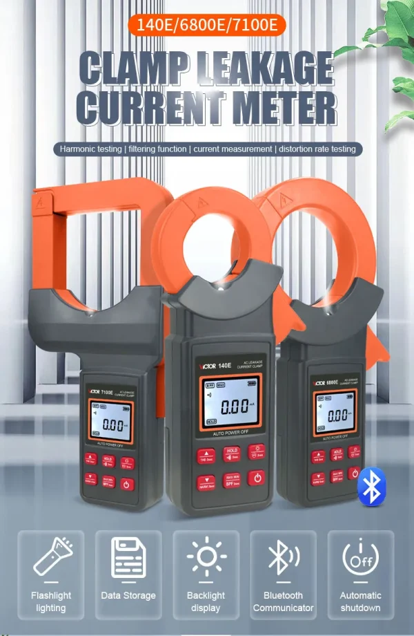 Bluetooth AC Leakage Current Tester