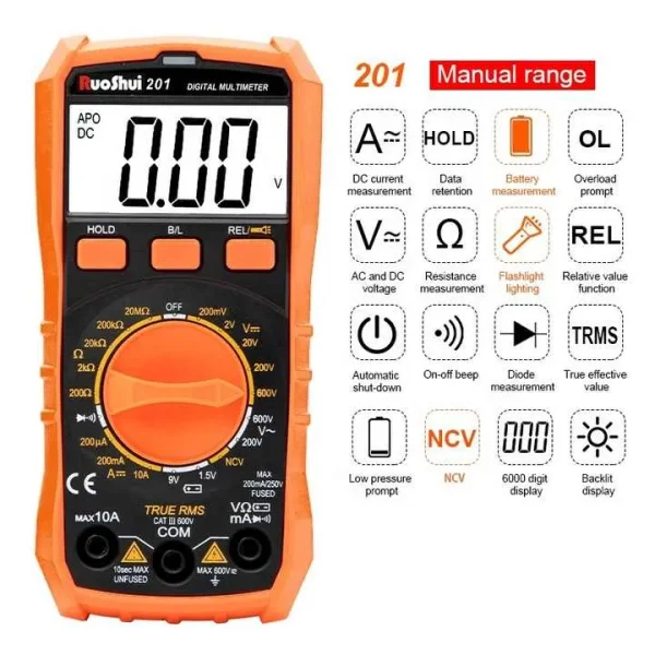 200 Series Pocket Digital Multimeter