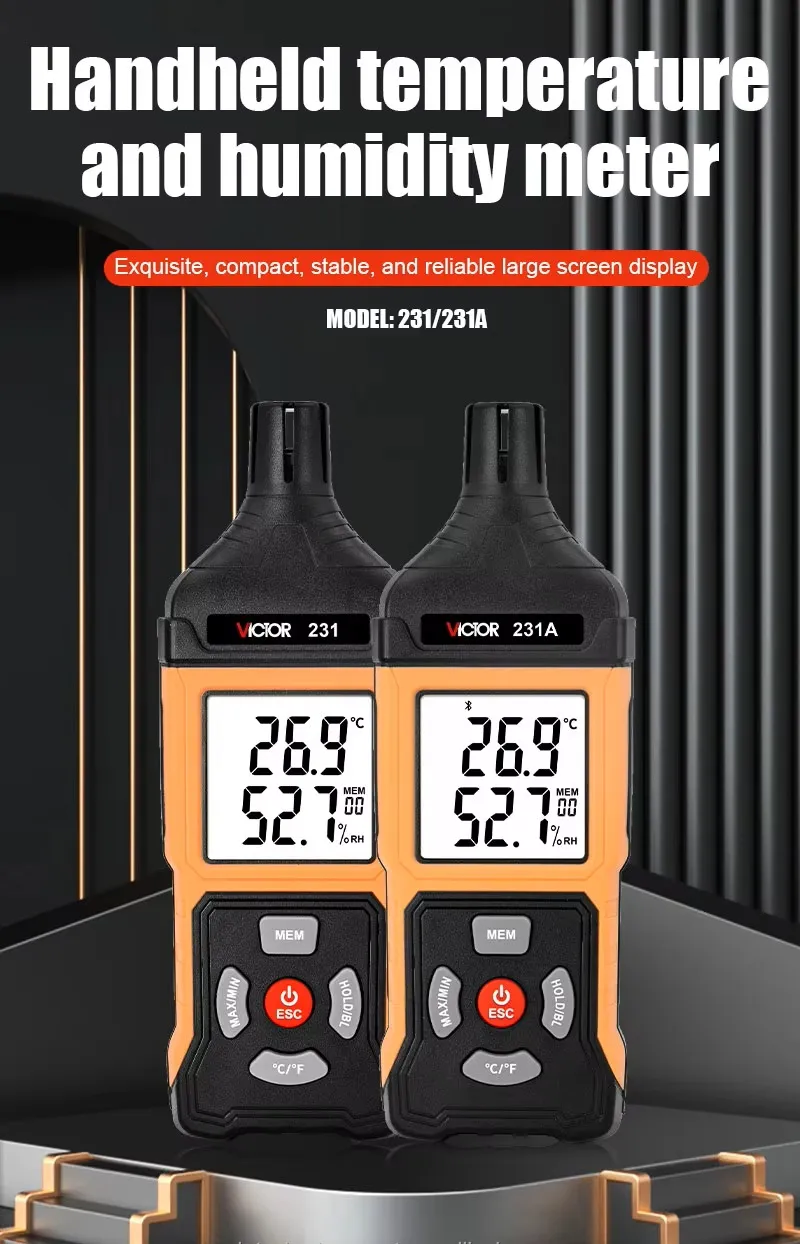 Handheld Thermo-Hygrometer