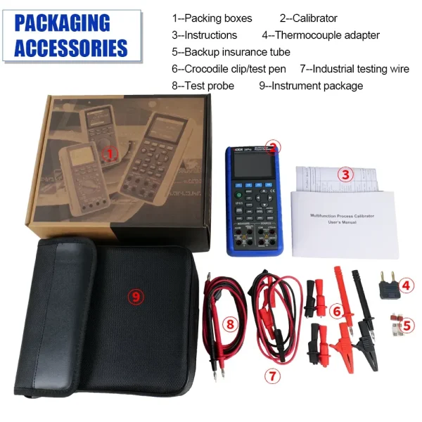 24pro 6_W 2026 New Multifunction Process Calibrator: accuracy of 0.01% Measure & Source with IP65 Rating VICTOR 24Pro
