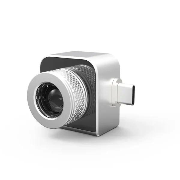 328C_W Mobile Telephone Infrared Thermal Imager: 256×192 Resolution, 10mm Lens, 970m Ultra-Long Range Night Vision, 1x–4x Stepless Zoom, GPS & Compass, Plug-and-Play for Android 328C