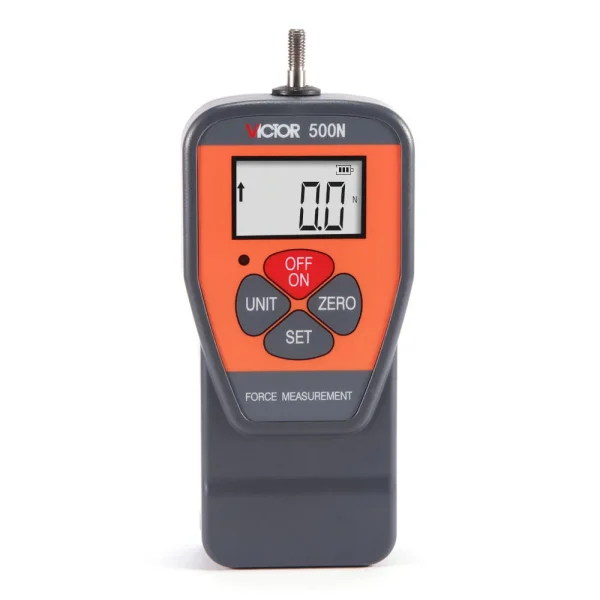 500N_W Victor 500N Digital Force Gauge – High-Precision, Multi-Unit, rechargeable,N/Kg/Lb Force Measurement Tool
