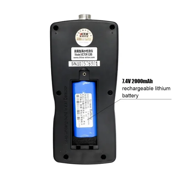 528S 3_W VICTOR Deep Underground Water Leakage Detector – Multi-Frequency, High-Sensitivity Acoustic Locator 528S