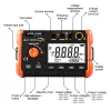 2026 New Insulation Resistance Tester: Up to 200GΩ Test Range, 250V–5000V Selectable, CAT III 600V Safety 60B+/60D+/60E+