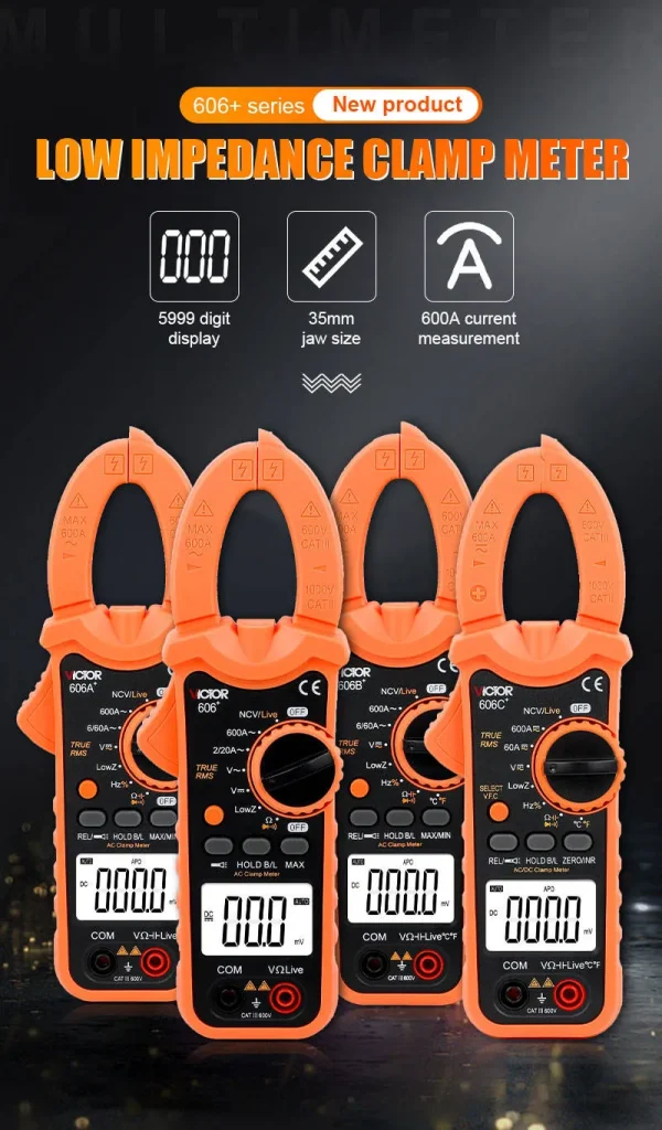 606 clamp meter_W 600A Clamp Meter