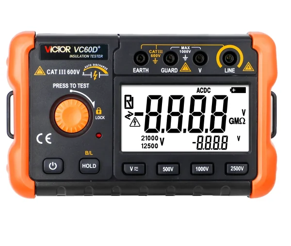 Insulation Resistance Testers 60D+
