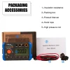 2026 New  Insulation Resistance Tester: 100-Group Data Storage, PI/DAR Measurement, Auto Discharge, Up to 100GΩ Range, CAT III 600V 60F/ 60G/ 60H