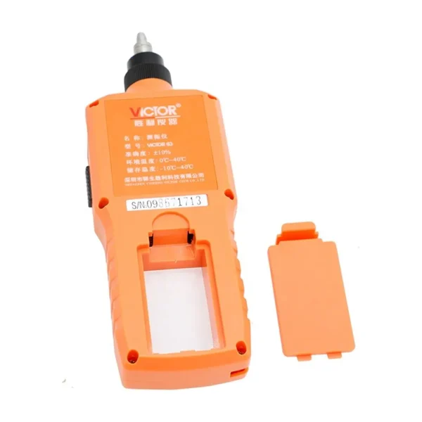 Professional Vibration Meter – High-Precision Displacement, Velocity & Acceleration Tester with Data Hold & Low Voltage Indication 63/63A/63B