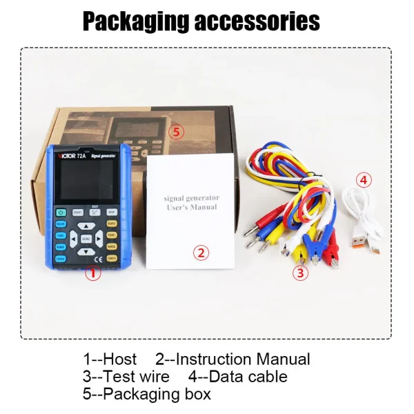 2026 New Signal Generator –  0.1% Accuracy, DC voltage, DC current, thermocouple and Smart Control  72A / 72B