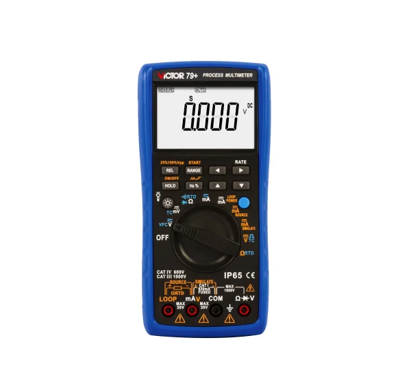 High-Performance Process Multimeter 0.05% basic accuracy  HART, and Harsh Environments 78+/79+/79A+