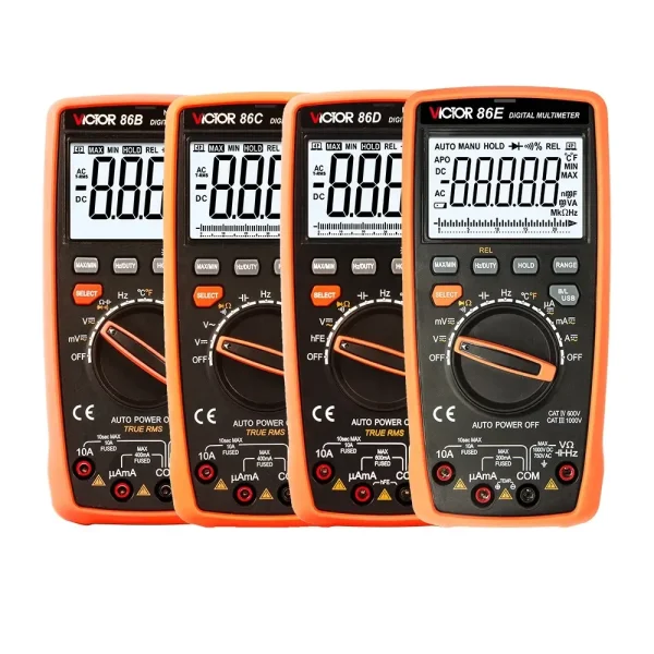 Auto range digital multimeters