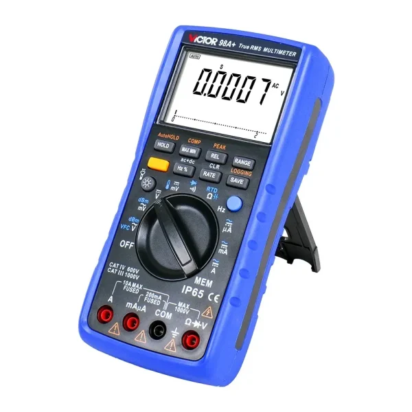 98A+ 2_W High Accuracy Data Logging Digital Multimeter , 22000 Digits Reading,0.05% Accuracy, VFD Function98A+ 98C+