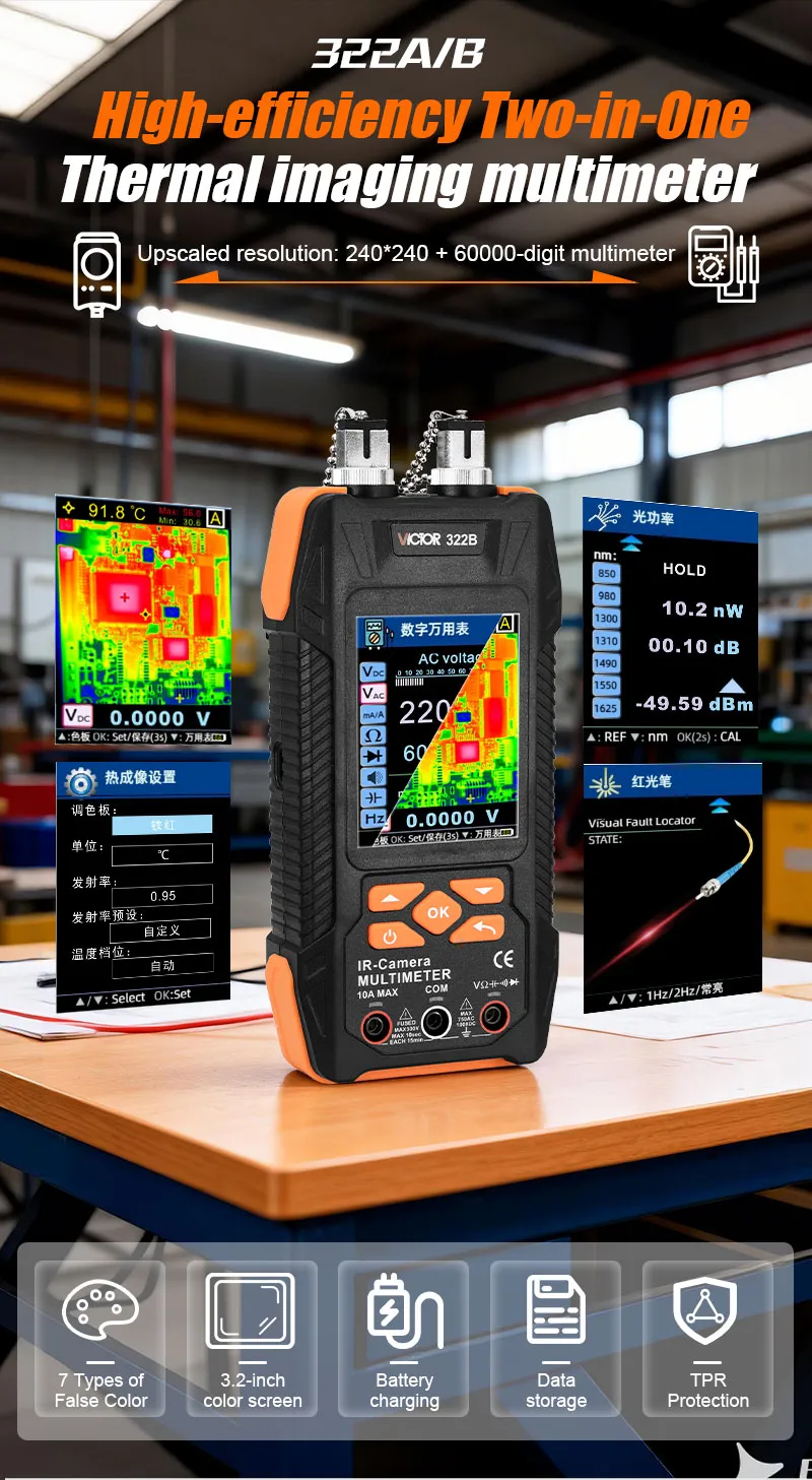 Thermal Imaging Multimeter 