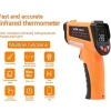 Victor Non-Contact Infrared Thermometer – -50°C to 900°C, Adjustable Emissivity, HD Color Screen & Laser Aiming 304D 304E 304F