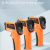 Victor Non-Contact Infrared Thermometer – -50°C to 900°C, Adjustable Emissivity, HD Color Screen & Laser Aiming 304D 304E 304F