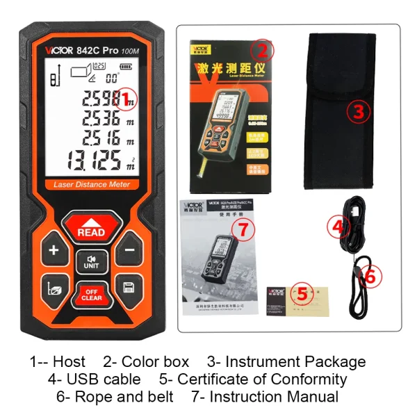 3_W Pro Laser Distance Meter