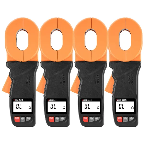 641 1_W Victor Clamp Grounding Resistance Tester – Automatic Range, Double Insulation, Anti-Interference, Safe & Fast Ground Resistance Measurement 641 Series