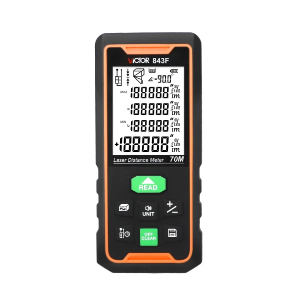 834F_W Green Light Laser Distance Meter