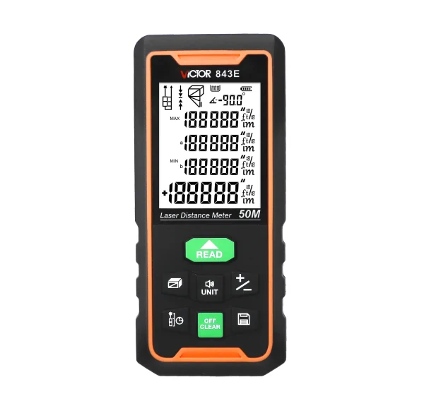843E_W Green Light Laser Distance Meter