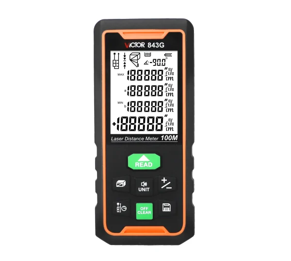 843G 0_W Green Light Laser Distance Meter