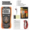 Victor Digital Multimeter VC890C+ – True RMS Professional Multimeter with NCV, Temperature , Capacitance up to 20mF, and Dual Display for AC/DC Voltage, Current, Resistance, Diode & Transistor Testing 890C+ 890D