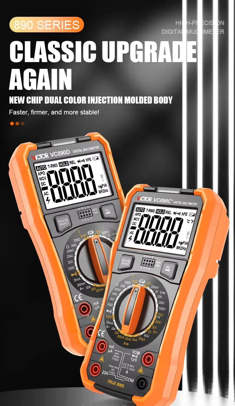 Digital Multimeter VC890C+ 